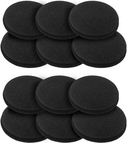 12 filtros de carbón activado para contenedores de compost – 6.7 pulgadas extra grueso para interior filtro de cubo de compost de carbón activado