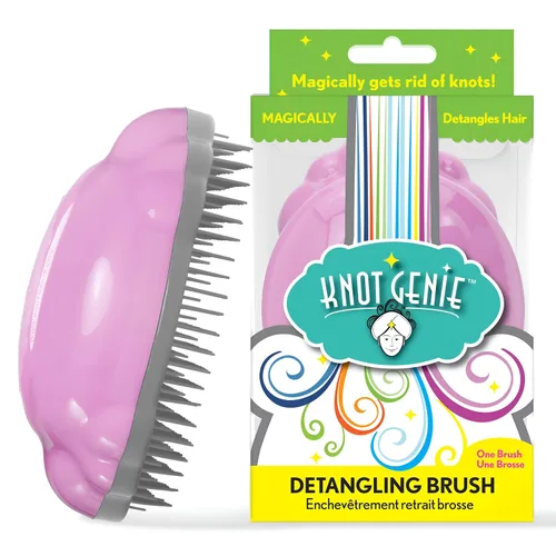 Miniatura 20 de Knot Genie, Cepillo para desenredar el cabello, Azul