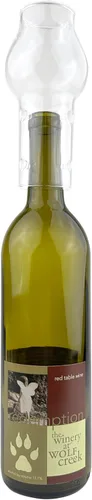 Miniatura 3 de National Artcraft Protector de llama de chimenea de vidrio para botellas de vino, lámparas de aceite y velas (Pkg/1)