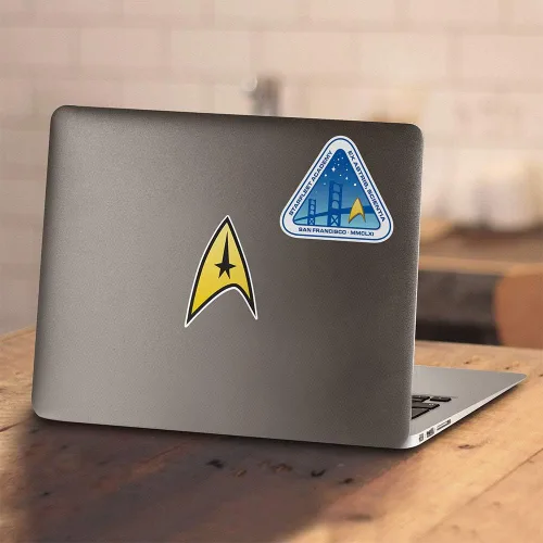 Miniatura 4 de Popfunk Classic Star Trek Sudadera con capucha y pegatinas