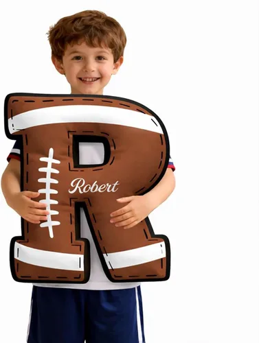 Miniatura 6 de Almohada personalizada de letras de baloncesto con nombre impreso, almohada de baloncesto con monograma personalizado, cojín deportivo, regalos