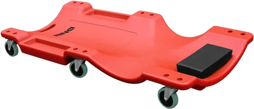 Miniatura 2 de DNA Motoring Enredadera automotriz de plástico ABS resistente y Torin TR6300 acolchado mecánico Rolling Shop Seat