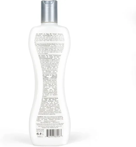 Miniatura 5 de BioSilk para Perros Acondicionador Desenredante Silk Therapy Acondicionador Desenredante para Perros de Pelo Enmarañado Sin Sulfatos ni Parabenos