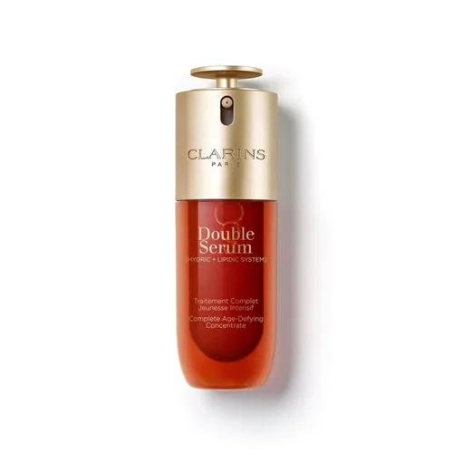 Miniatura 20 de Clarins DOBLE SÉRUM Suero Facial Antienvejecimiento Visiblemente Reafirma, Suaviza, Aumenta la Radiancia y Refina los Poros Hidratación 24H