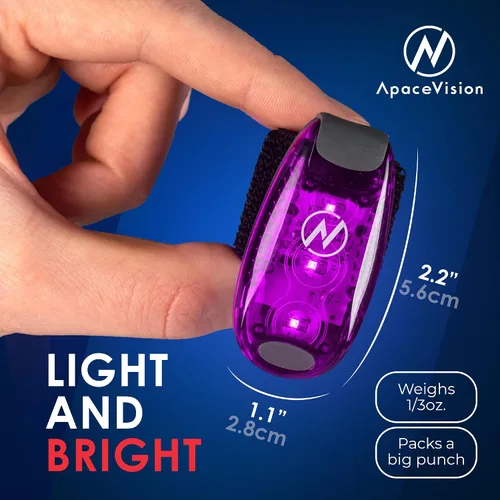 Miniatura 4 de LED Safety Light (2 Pack) - Clip On Strobe/Running Lights for Runners, Dog, Bike, Walking, Boat, Kayak, Stroller and More - High Visibility