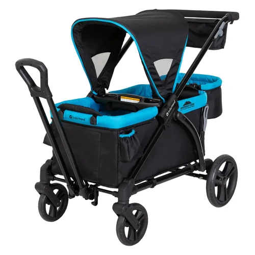 Miniatura 17 de Baby Trend Expedition Cochecito Vagón 2 en 1 Plus, Ultra Black Ultra negro