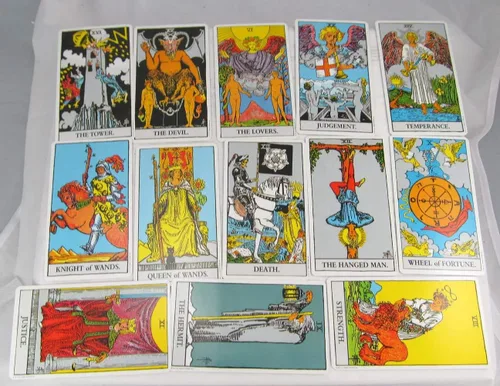 Miniatura 4 de Rider-Waite Cartas de Tarot Originales