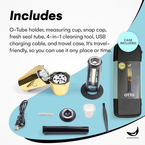 Miniatura 2 de Banana Bros OTTO Molinillo eléctrico inteligente para especias - Molinillo automático de hierbas con tecnología inteligente - Recargable por USB