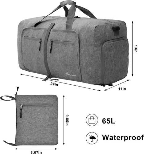 Miniatura 2 de Bolsa de viaje con compartimento para zapatos unisex resistente al agua