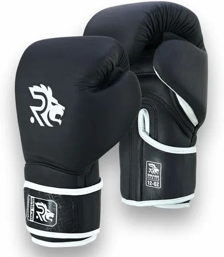 Smash Series - Guantes de boxeo de cuero para hombres y mujeres, guantes de entrenamiento de sparring kickboxing MMA Muay Thai y bolsa pesada