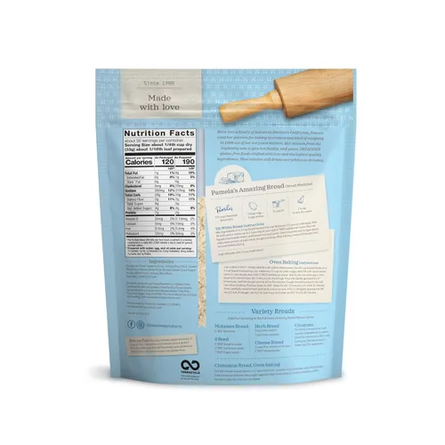 Miniatura 2 de Pamela's Products Mezcla de pan sin gluten, bolsas de 4 libras (paquete de 3)
