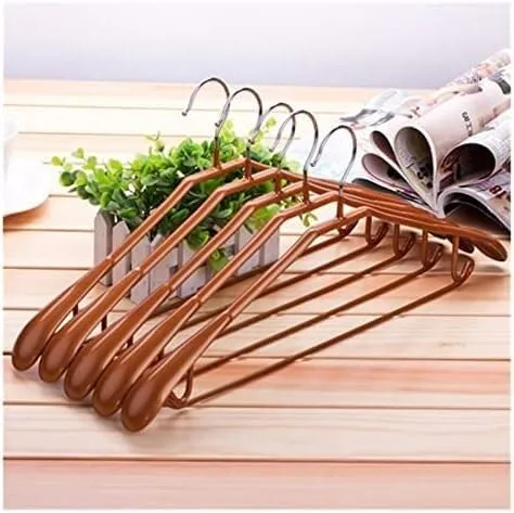 Miniatura 11 de Perchero organizador de ropa, perchas de ropa / perchas para abrigos, 10 perchas de metal antideslizante sin costuras para el hogar para colgar ropa