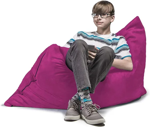 Miniatura 7 de Jaxx Puff Saxx de 3.5 pies para niños, color fucsia Fuschia