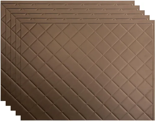 Miniatura 35 de FASÄDE Panel decorativo acolchado de vinilo para salpicaduras en cachemira (muestra de 6 x 6 pulgadas)