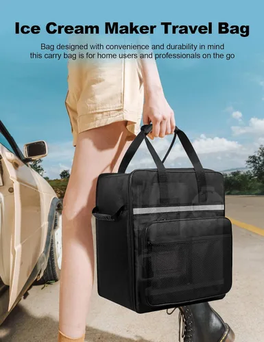 Miniatura 6 de CREAMi - Bolsa de transporte para máquina de helados, bolsa de viaje resistente al calor, impermeable, tela Oxford, bolsa de almacenamiento