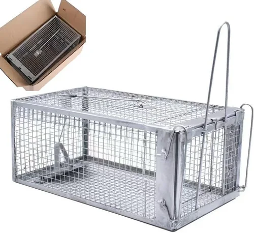 1 trampa humana para ratas, trampa para roedores de ardilla para interiores y exteriores, para animales pequeños – ratones de ratón, hámsters, jaula
