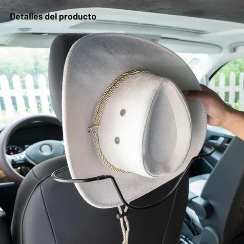 Miniatura 8 de Yuoyar Soporte para sombrero de vaquero para SUV y coche - Mantiene la forma del sombrero - Accesorios para camiones
