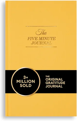 Miniatura 12 de The Five Minute Journal, diario original de gratitud 2023, diario de reflexión y manifestación para atención plena, diario sin fecha con lámina