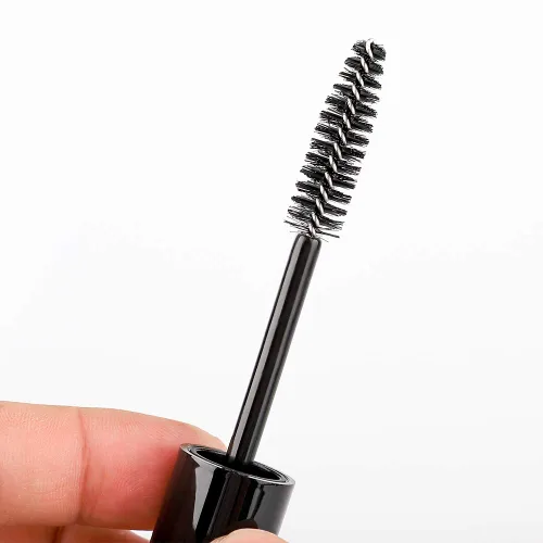 Miniatura 4 de GTHER 10 botellas vacías de tubo de rímel de 0.3 onzas líquidas con varita para pestañas, insertos de goma y embudos para aceite de ricino, aceite
