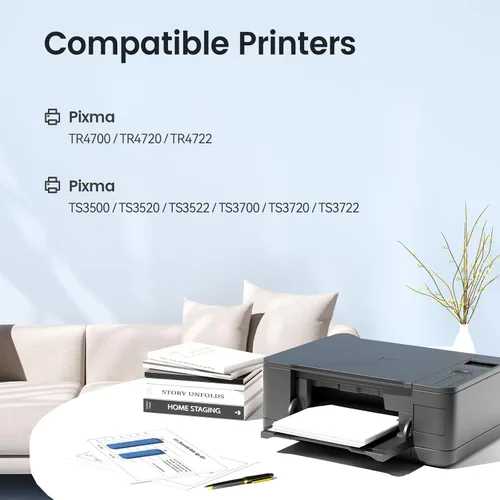 Miniatura 2 de XJI Cartuchos de tinta compatibles con 275 XL para Canon PG-275XL 275 negro (paquete de 2), para impresora Pixma TS3520 TS3522 TS3720 TS3722 TR4720