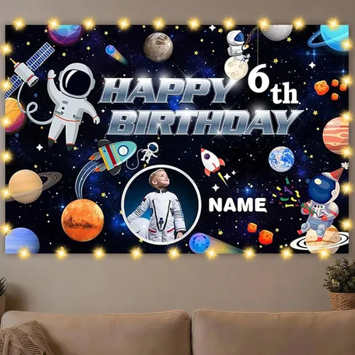 Miniatura 35 de Dicodes Decoraciones de cumpleaños de unicornio personalizadas para niñas, pancarta de cumpleaños de unicornio, decoración de cumpleaños de princesa