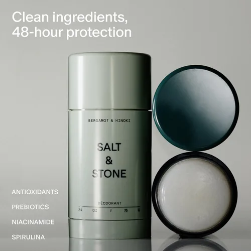 Miniatura 9 de Salt & Stone Signature Scent Duo Set Desodorante sin aluminio de 48 horas y bruma corporal hidratante Desodorante con infusión de cuidado
