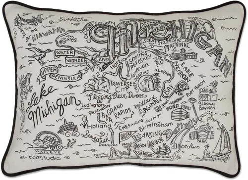Miniatura 58 de Catstudio Almohada decorativa bordada a mano de Texas