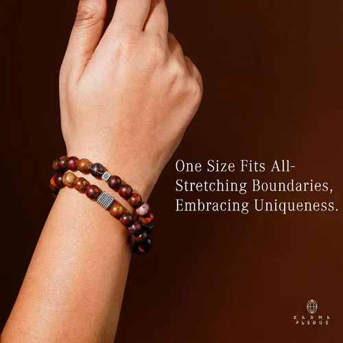 Miniatura 21 de Pulseras de cristal para mujeres y hombres, regalos de cumpleaños, hechas a mano de 0.236 in con cuentas de piedra para equilibrio de chakras