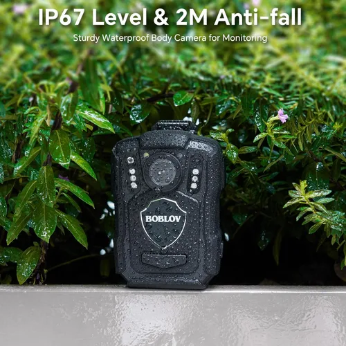 Miniatura 2 de BOBLOV M5 2K 256G Cámara Corporal de la Policía, GPS Habilitado & Cámara Montada en el Cuerpo de 1440P, Cámara Corporal con Batería Integrada