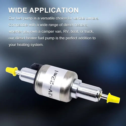 Miniatura 6 de Bomba de combustible de calentador diésel de repuesto para Webasto Eberspacher, todos los China 2KW 5KW 8KW, bomba de medición de combustible 12V