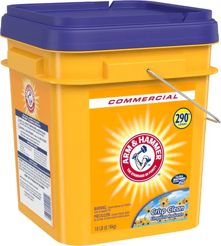 Miniatura 2 de Arm & Hammer detergente en polvo para la ropa, Crisp Clean, cubo de 18 libras