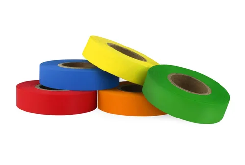ChromaLabel Cinta adhesiva de color de 1/2 pulgada, paquete variado de cinta de etiquetado de código de color para manualidades y organización, 5