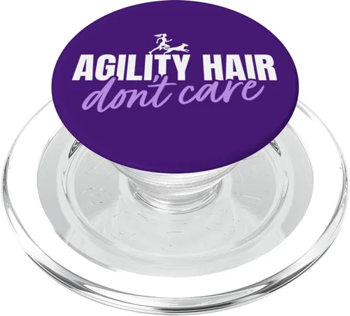 Miniatura 7 de Dog Agility Handler - Dog Agility Hair - Dog Agility PopSockets Adhesive PopGrip