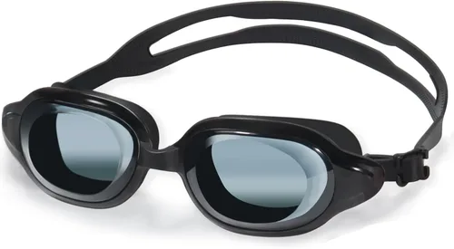 Gafas de natación para adultos, hombres y mujeres, gafas de natación para piscina, gafas de agua para adultos, marco grande, sin fugas, antivaho con