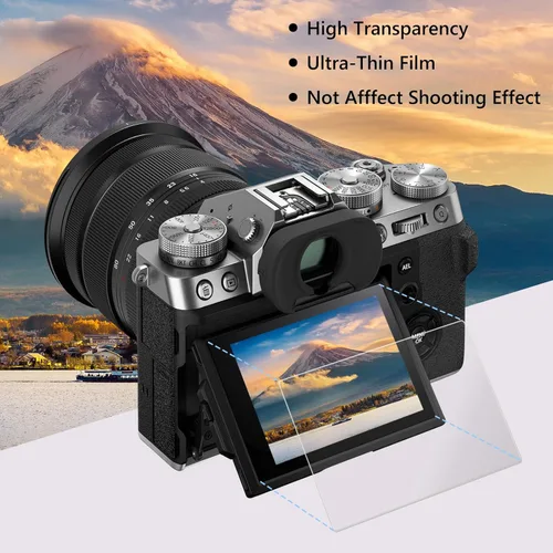 Miniatura 4 de kinokoo Protector de pantalla Z50 II Zf - Película de vidrio templado de dureza 9H de 0.010 in para cámara Nikon Z50 II Zf Z5 Z5 II Z6 II Z6 II Z