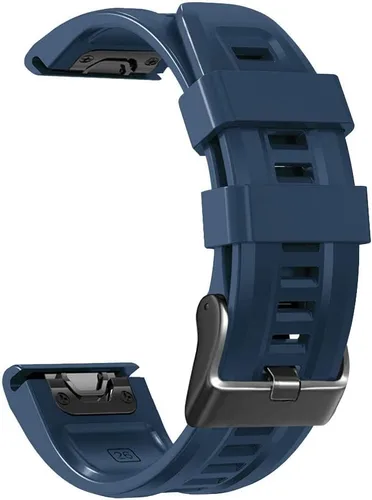 Miniatura 13 de REYDA Correa de silicona compatible con Garmin Fenix 7X/7X Pro/6X/6X Pro/5X/5X Plus/3/3 HR, 1.024 in, ajuste rápido, pulsera de silicona suave