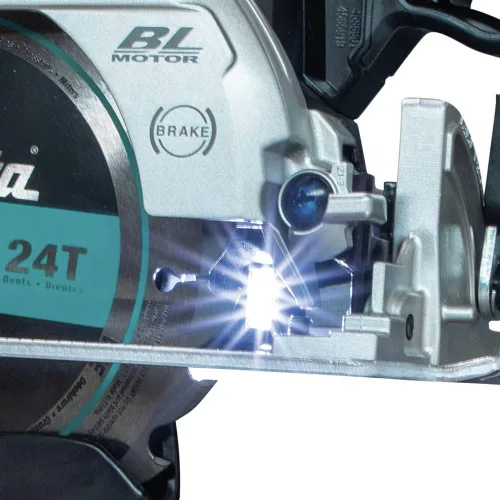 Miniatura 6 de Makita XSH04ZB Sierra Circular Inalámbrica sin Escobillas Sub-Compacta LXT® de Iones de Litio de 18V de 6-1/2", Solo Herramienta