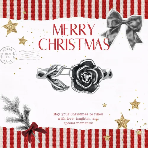 Miniatura 25 de Fidget Spinner Anxiety Rings for Women: Sterling Silver Lotus Moon Star Sunflower Ring Stress Relieving Calm Ring Jewelry Gifts for Daughter