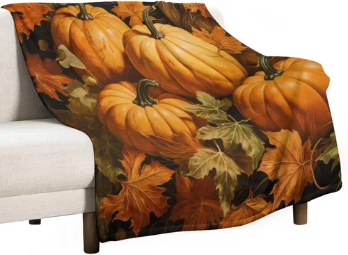 Miniatura 17 de Manta de vellón con estampado botánico de flores de terracota y primavera, manta de franela para el hogar, cama, sofá para niños y adultos, 70 x 80