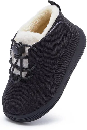 BMCiTYBM Botas de nieve impermeables para bebé niño y niña, botines cálidos de invierno, antideslizantes, ligeros, zapatos al aire libre para