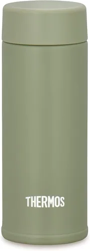 Miniatura 13 de Thermos Botella de agua, vaso de bolsillo aislado al vacío, 4.2 fl oz (4.1 fl oz), azul claro JOJ-120 LB (modelo de pequeña capacidad)