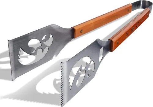 Miniatura 49 de YouTheFan NCAA Grill-A-Tong - Pinzas para barbacoa de acero inoxidable cortadas con láser