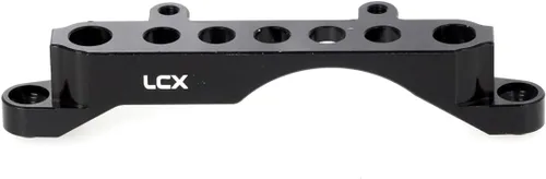 LCX Carreras 1/10th RC Crawler Car Aluminio Front Frame Rail Bracket Body Post Mount para Axial SCX10 III SCX10.3 AXI03007, Actualizaciones Piezas