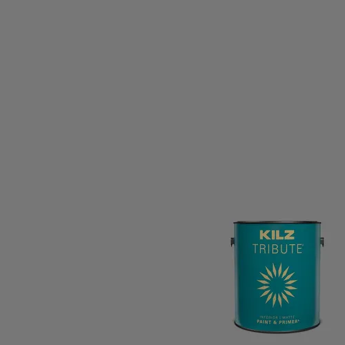 Miniatura 52 de KILZ TRIBUTE Pintura e imprimación, para interiores, semibrillante, Vintage Indigo, 1 galón Índigo Victoria