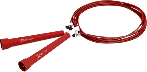 Miniatura 11 de ProsourceFit Speed Jump Rope 10’ Adjustable Length, Super Fast Turning for Cardio, Boxing Azul