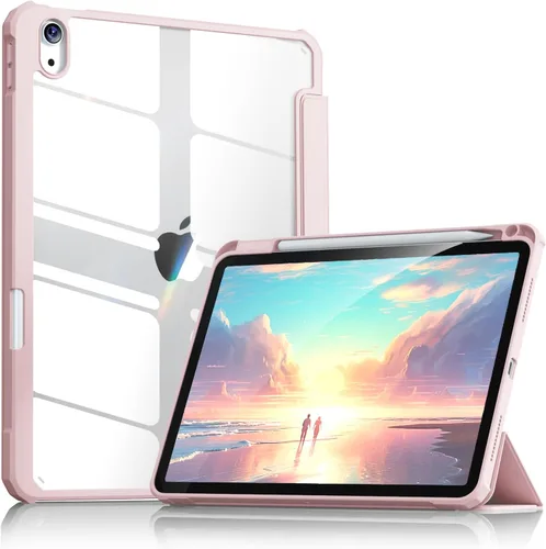 Miniatura 18 de Aoub - Estuche para iPad (A16) 11ª generación 11 pulgadas 2025, iPad 10ª generación 10.9 pulgadas 2022 con soporte para lápiz, con carcasa trasera