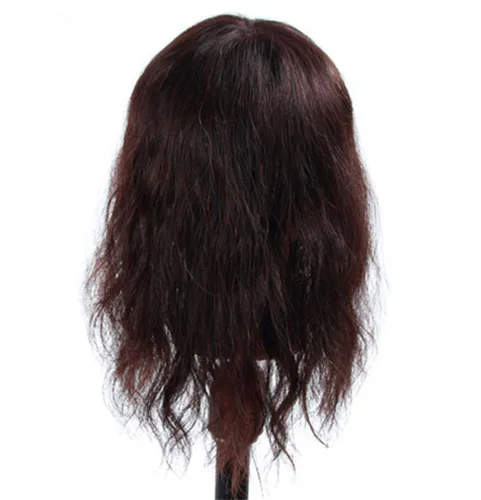 Miniatura 2 de Extensiones onduladas de cabello humano real, parte media con clip, parte superior ondulada, tupé para mujeres con pérdida de cabello