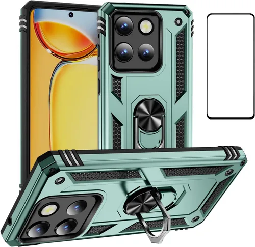 Miniatura 86 de Funda para Xiaomi redmi Note 12 Pro Plus 5G con protector de pantalla, soporte delgado protección militar a prueba de golpes Armor Defender Funda