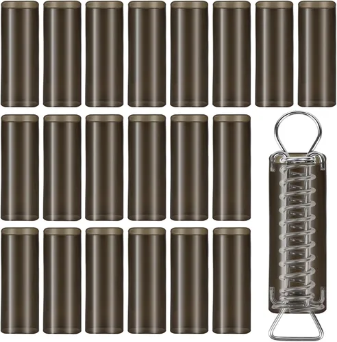 Miniatura 8 de 10 fundas de resorte para piscina, funda de resorte, cubierta de seguridad para piscina (4.72 x 1.37 pulgadas) para piscina, cubierta de invierno