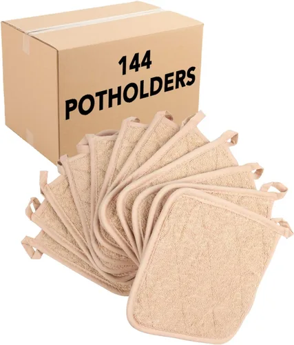 Miniatura 12 de Arkwright Agarraderas para Ollas de Cocina - Juego de 12 Almohadillas Cuadradas Resistente al Calor, Almohadillas de Cocina Profesionales Lavables